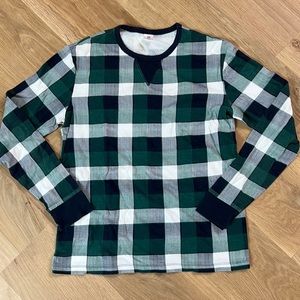Men’s Plaid Pajama Long Sleeve